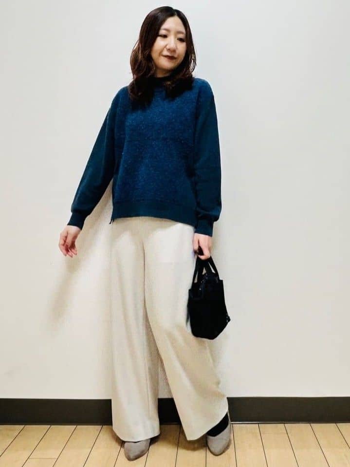 miiiさんの「Reflect｜アーガイル柄ハイネックニット」を使ったコーディネート