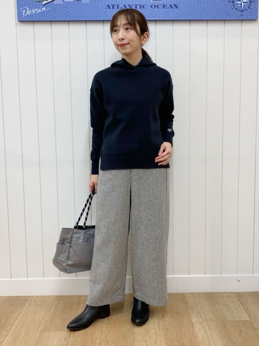 yoshiさんの「Dessin｜【撥水・2WAY】ミュラーダウンコートミドル丈」を使ったコーディネート