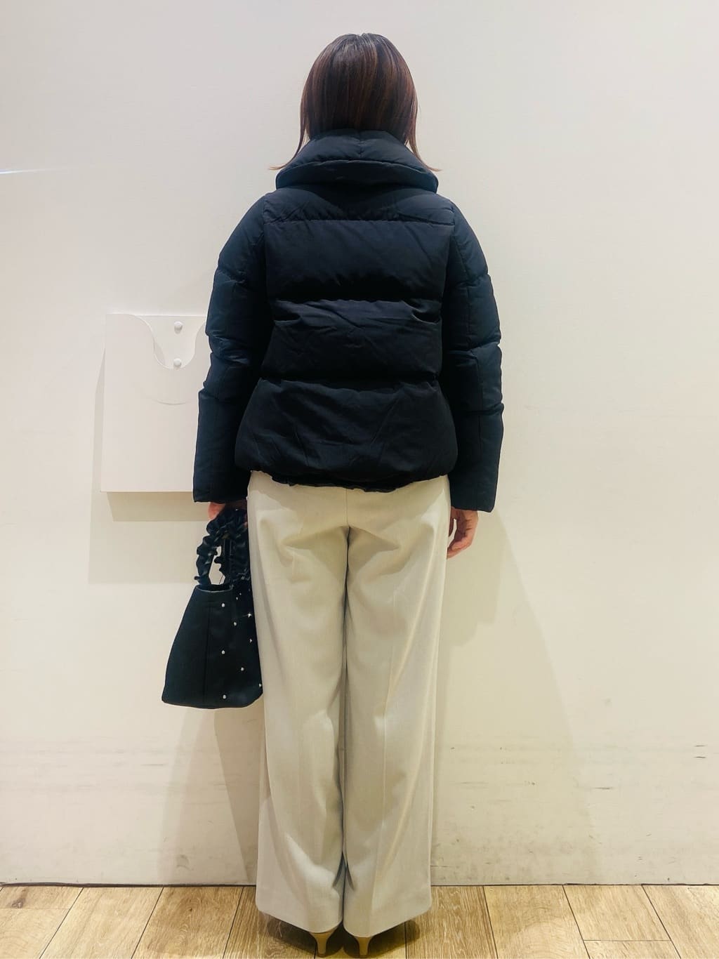 YUKOさんの「index｜KAWADAダウンショートコート【撥水／洗濯機OK／静電気防止裏地】《XS～LL》」を使ったコーディネート