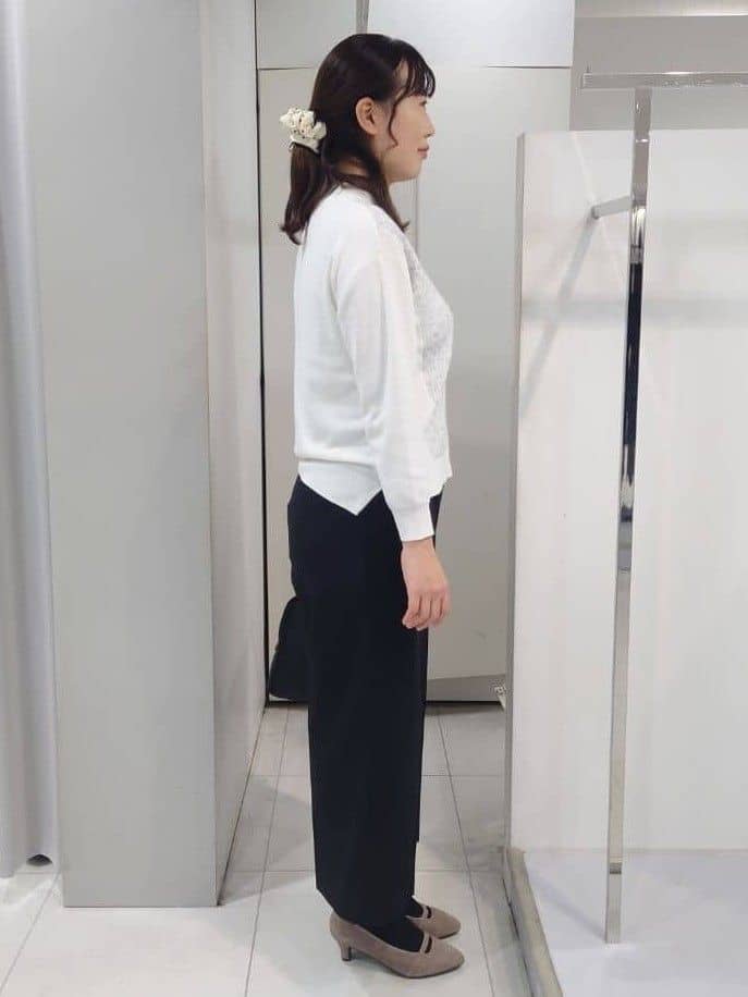 AZUSAさんの「Reflect｜アーガイル柄ハイネックニット」を使ったコーディネート
