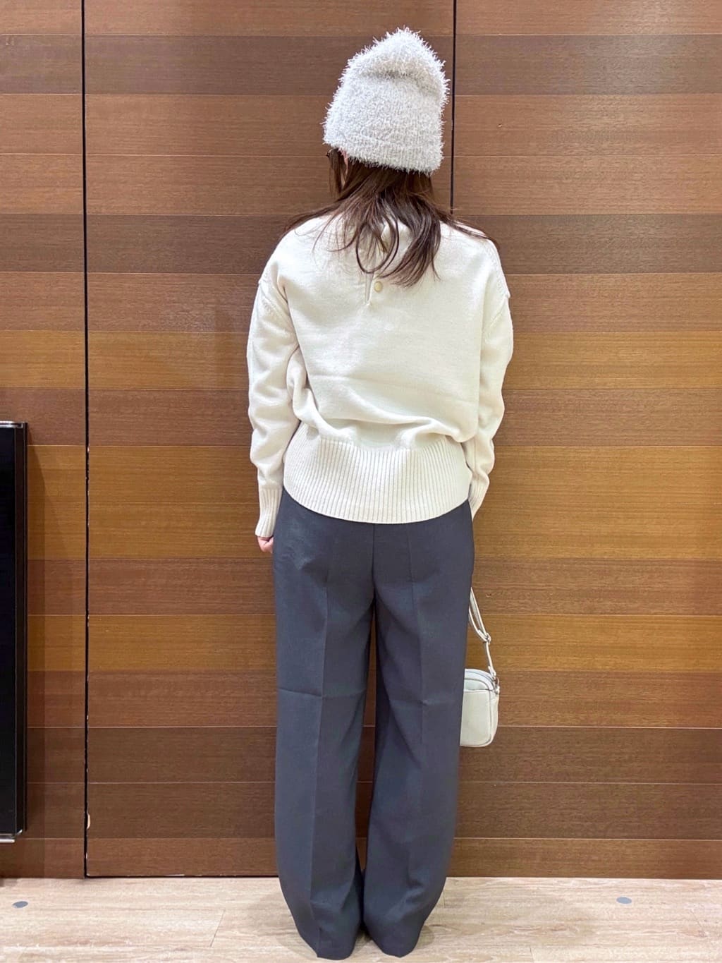 maichiさんの「OPAQUE.CLIP｜イージーワイドパンツ【洗濯機OK】」を使ったコーディネート