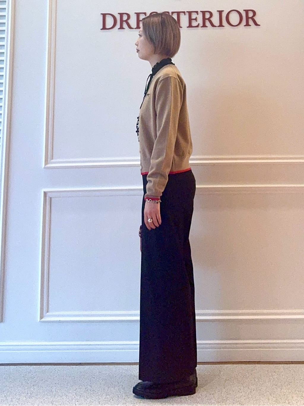 renaさんの「DRESSTERIOR｜キルテッドショルダーバッグ」を使ったコーディネート