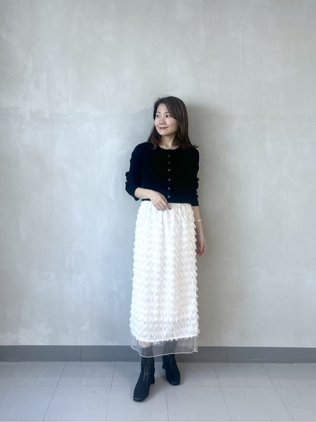 takaさんの「INDIVI｜Comfy SET UP｜ダブルブレストジャケット【再入荷／セットアップ対応／通勤／カセット服】」を使ったコーディネート