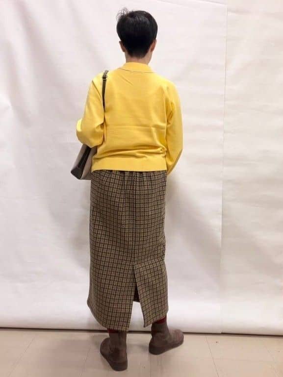 なっちゃんさんの「SHOO･LA･RUE｜【洗濯機可/吸湿発熱】チクチクしにくいもちもちハイネックニット」を使ったコーディネート