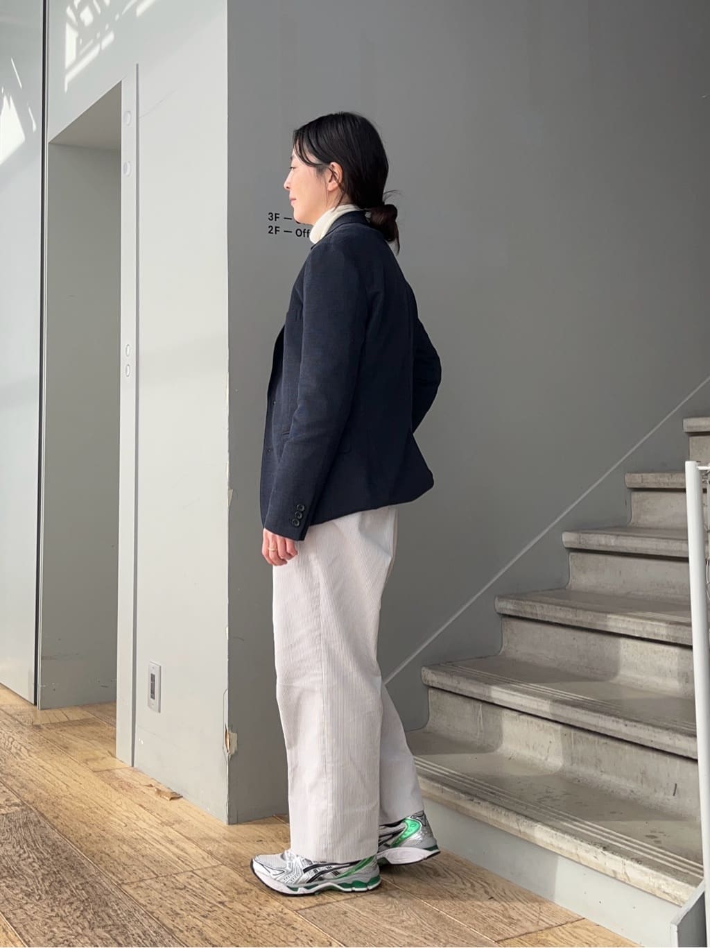 神野（jinno）さんの「TAKEO KIKUCHI｜【Sサイズ～】ラッセルメッシュ ジャケット」を使ったコーディネート