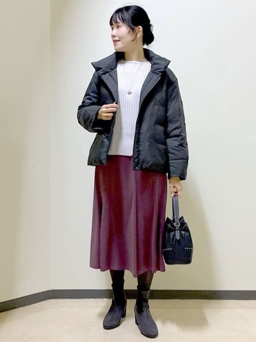  beni_gingerさんの「Reflect｜【ゆったり着られる◎】ワイドリブニットプルオーバー」を使ったコーディネート