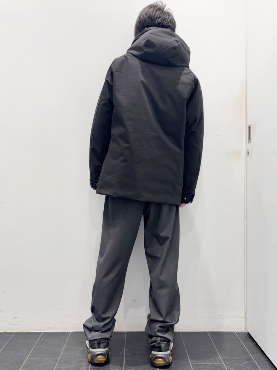ちびちゃんさんの「THE SHOP TK｜【軽くて、暖かい】SORONA／ソロナ 中綿ブルゾン 防風/軽量/洗濯機OK/フード脱着可」を使ったコーディネート
