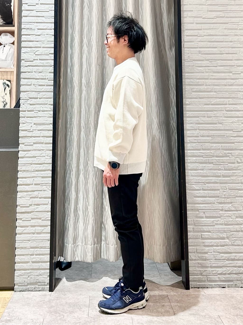 KENJI Iさんの「THE SHOP TK｜【軽くて、暖かい】SORONA／ソロナ 中綿ブルゾン 防風/軽量/洗濯機OK/フード脱着可」を使ったコーディネート
