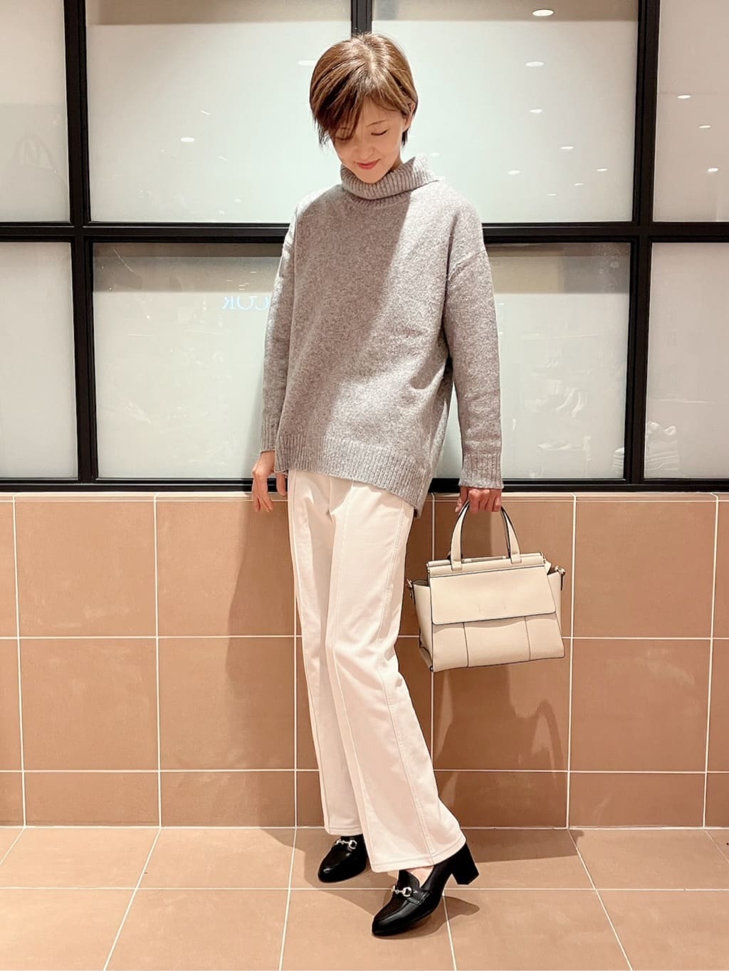 Ｋさんの「ESPERANZA｜ダブルフラップ2WAYハンドバッグ」を使ったコーディネート
