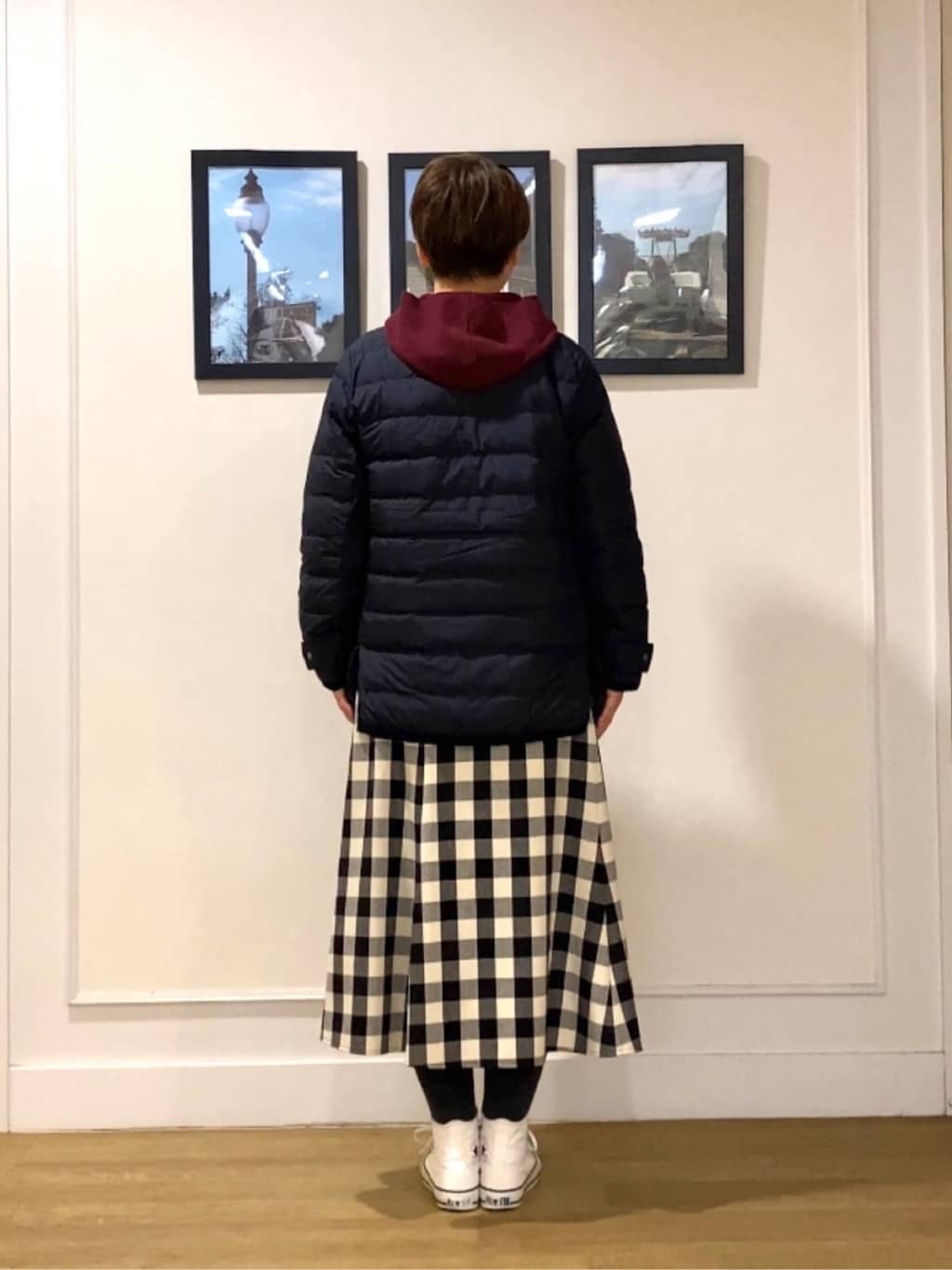 Hiroさんの「Dessin｜【撥水・2WAY】ミュラーダウンコートミドル丈」を使ったコーディネート