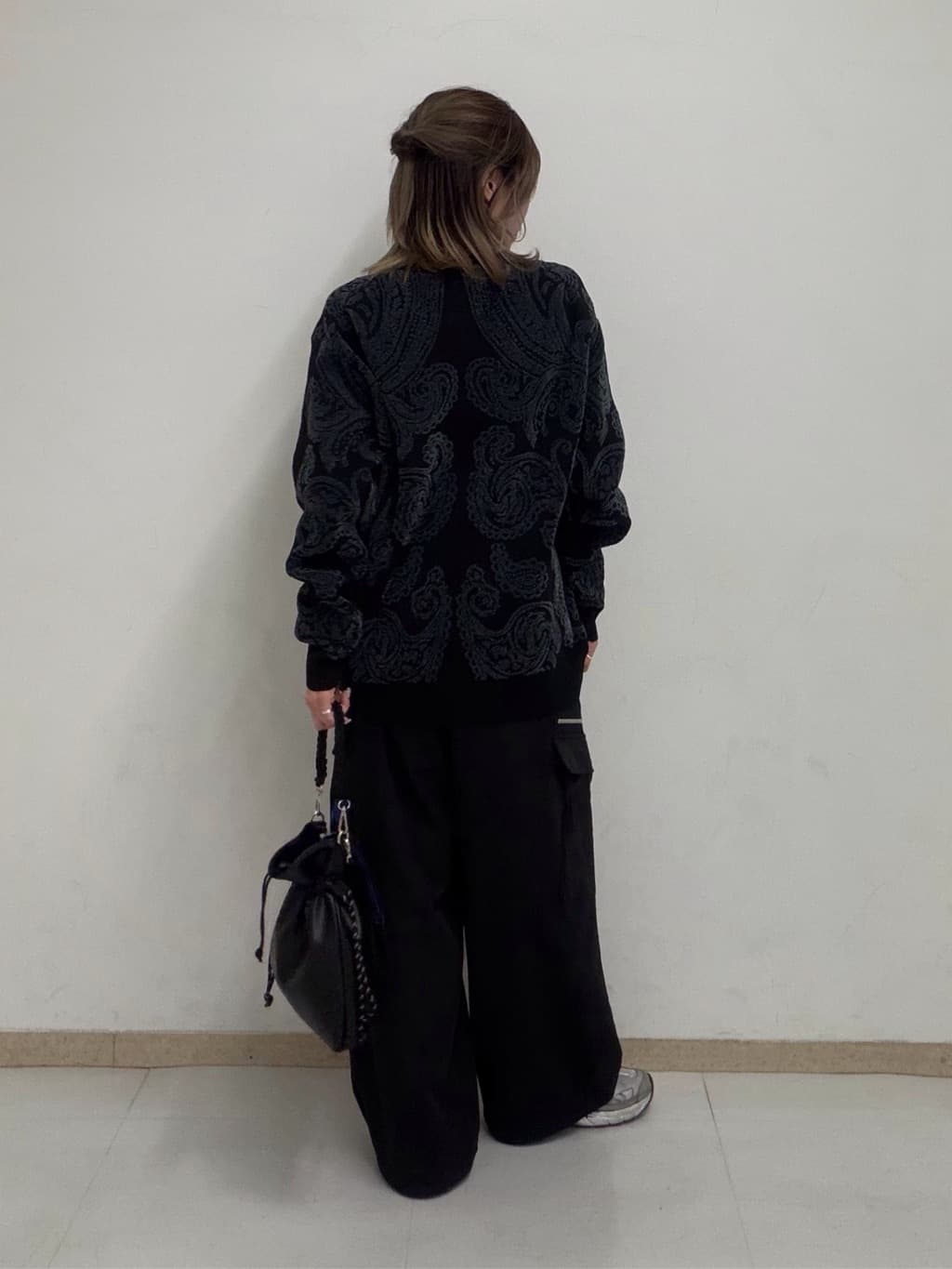 nori さんの「tk.TAKEO KIKUCHI｜【洗える】ペイズリーニットプルオーバー」を使ったコーディネート
