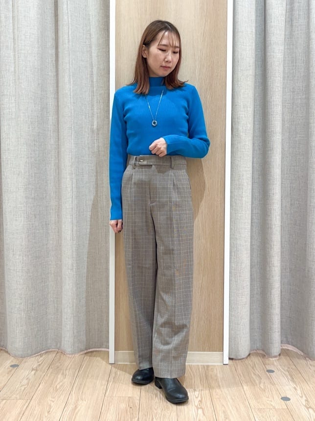 みーちゃんさんの「grove｜ふっくらやわらかく、毛混オーバーニットカーディガン」を使ったコーディネート
