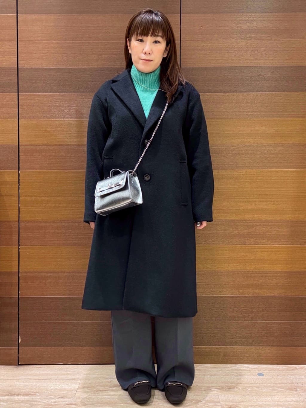 maichiさんの「OPAQUE.CLIP｜ふわふわハイネックニット【洗濯機OK】」を使ったコーディネート