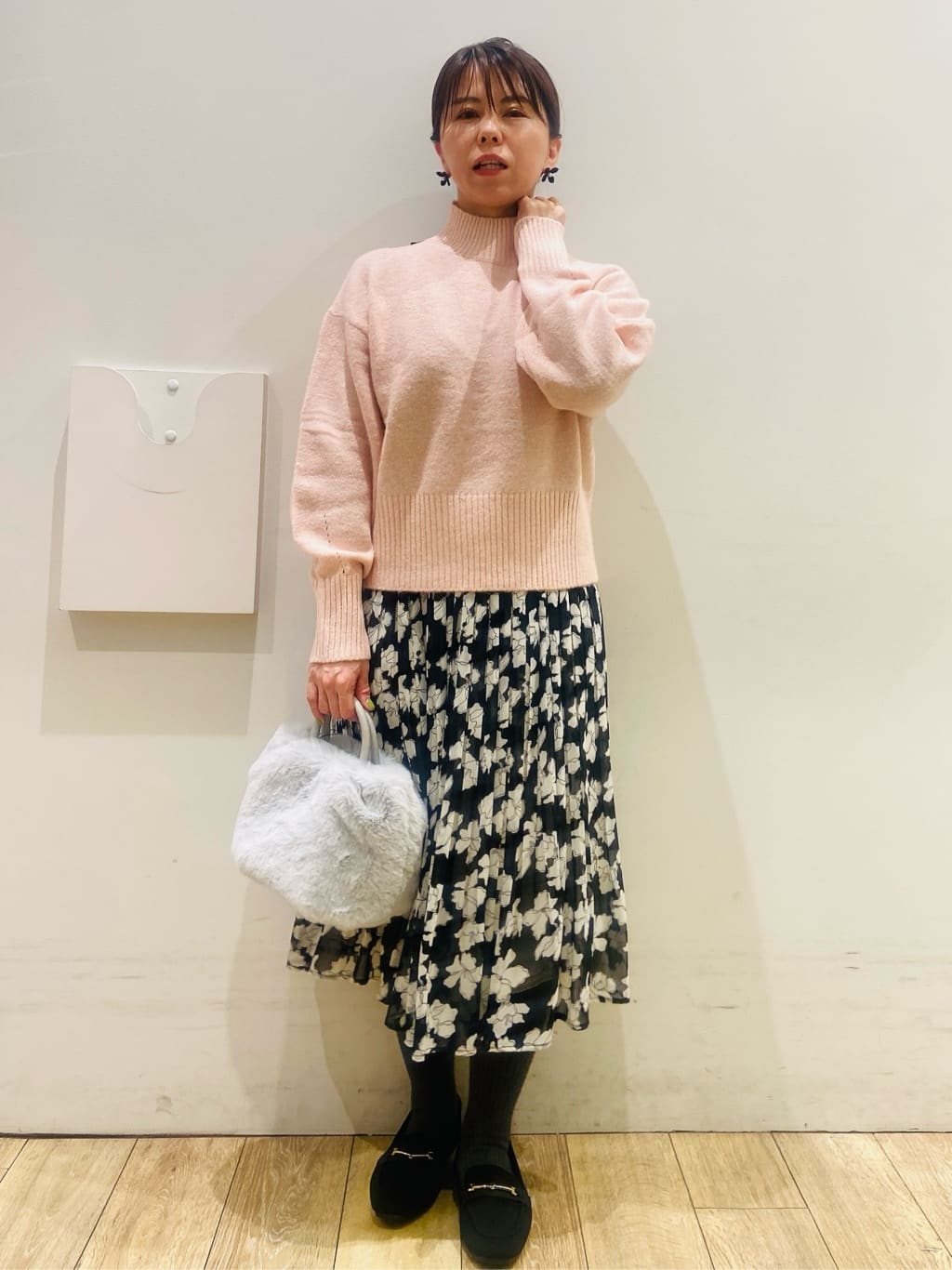 YUKOさんの「index｜KAWADAダウンショートコート【撥水／洗濯機OK／静電気防止裏地】《XS～LL》」を使ったコーディネート
