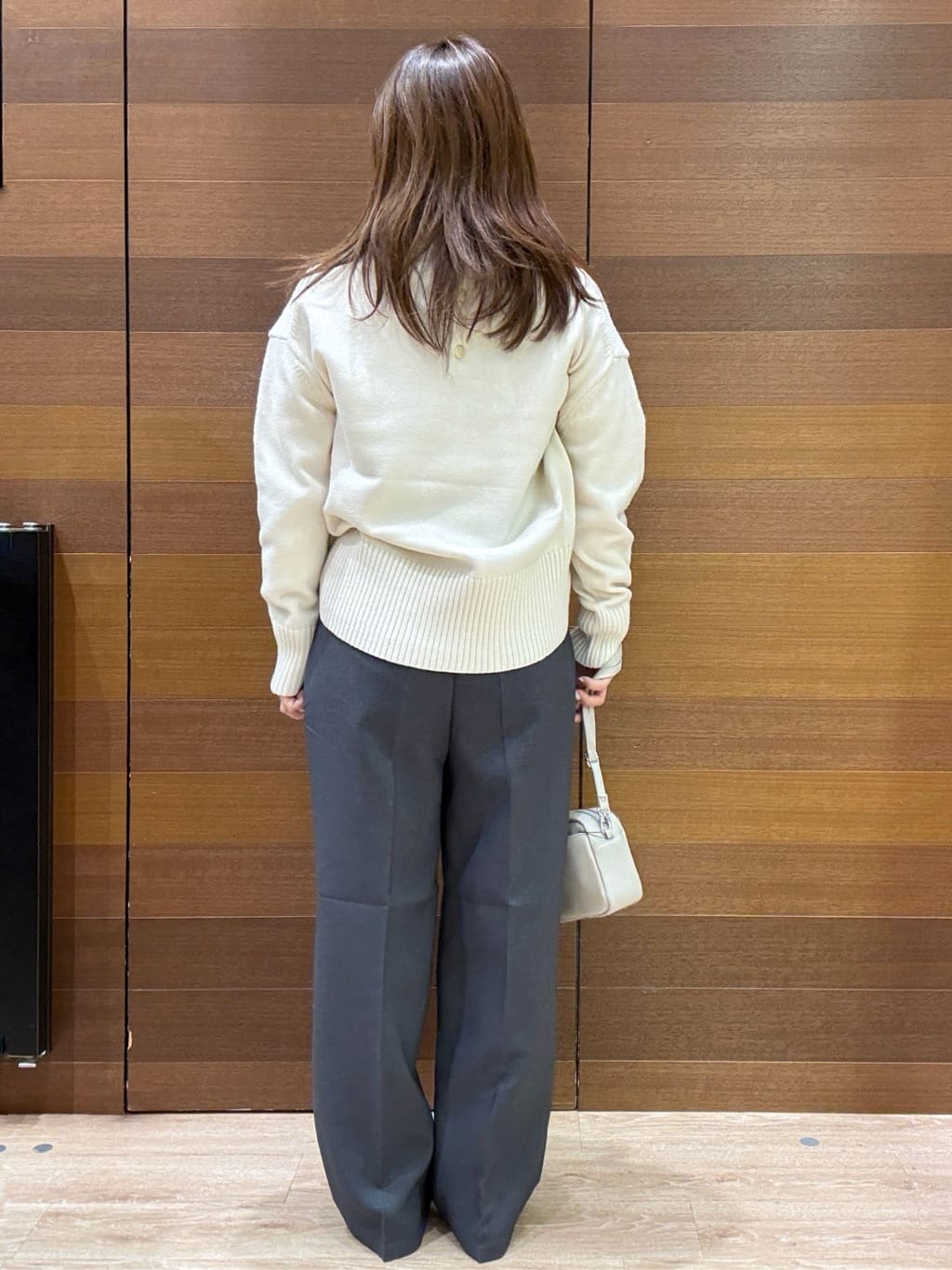 maichiさんの「OPAQUE.CLIP｜【軽量／長さ調整可能】スクエアミニショルダーバッグ」を使ったコーディネート