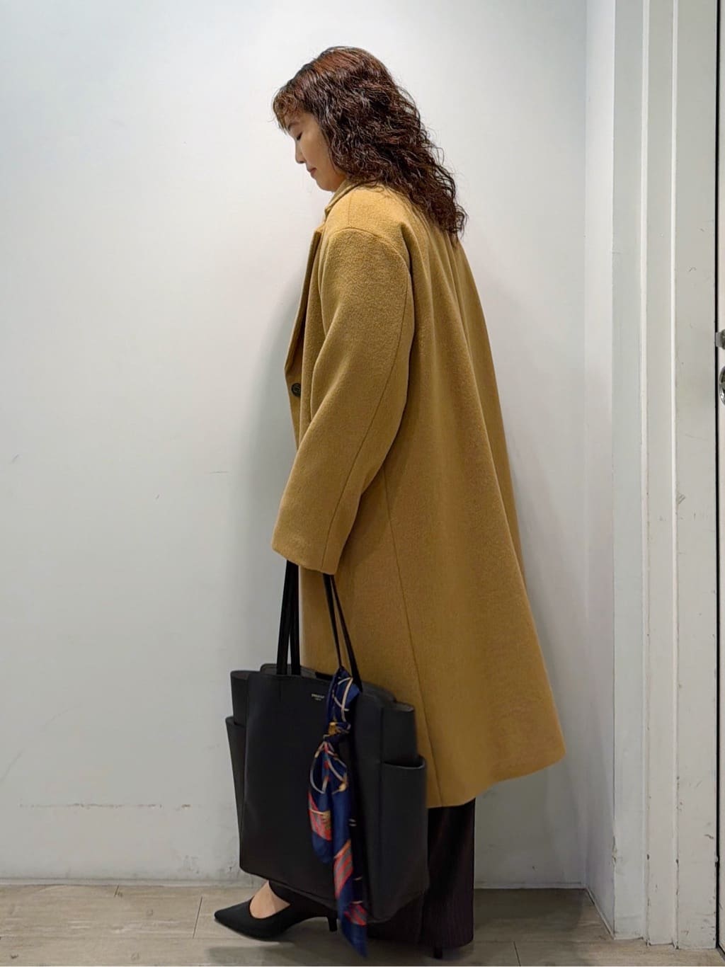 sumicaさんの「OPAQUE.CLIP｜カシミヤブレンドウールチェスターコート」を使ったコーディネート