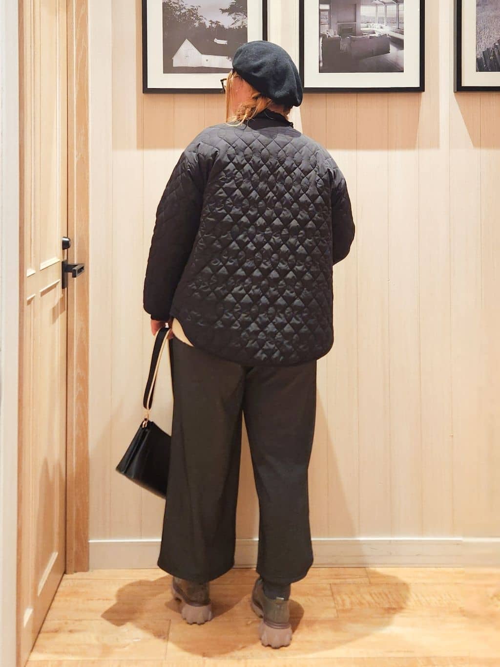 れーやんさんの「SHOO･LA･RUE｜【洗濯機可】お気に入りカラーを身にまとって　ふんわりゆるニット」を使ったコーディネート