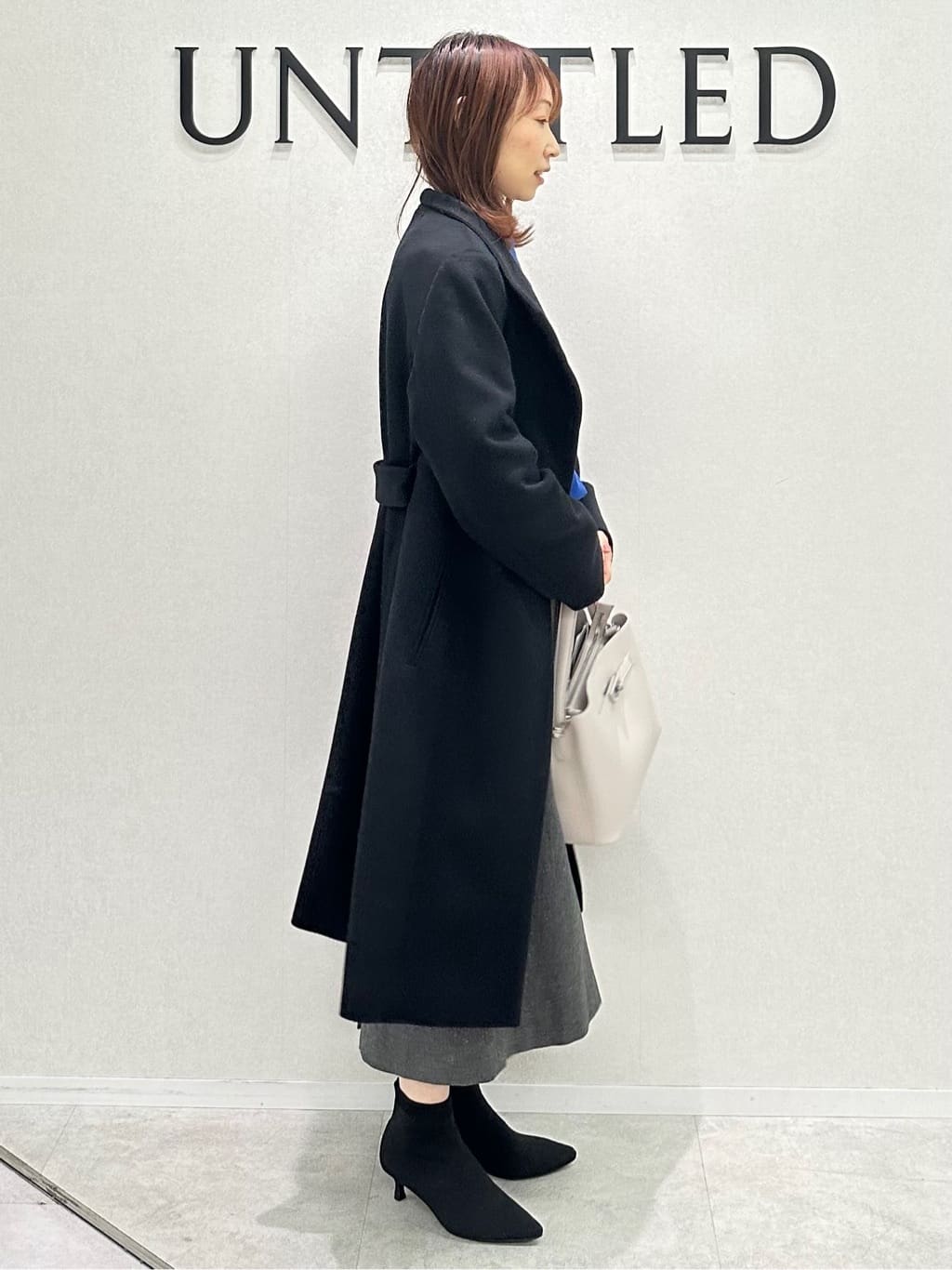 Miwaさんの「UNTITLED｜【アンサンブル可/洗える】シルクウールカシミヤ ドルマンスリーブニット」を使ったコーディネート