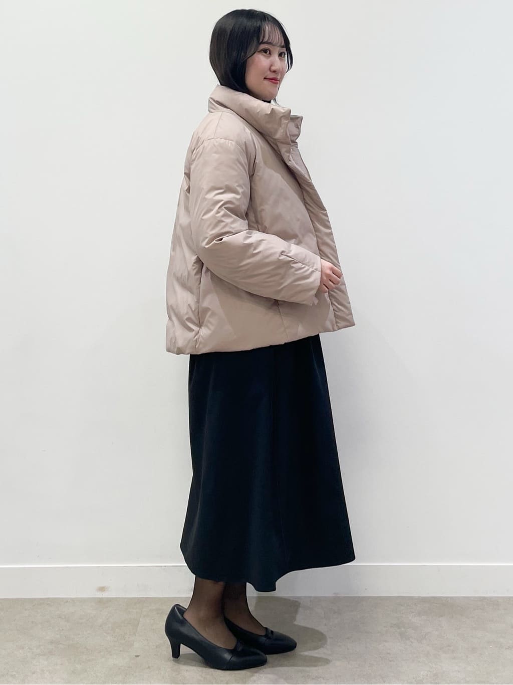 yukariさんの「Reflect｜【すっきりシルエット】ショート丈ダウンコート」を使ったコーディネート