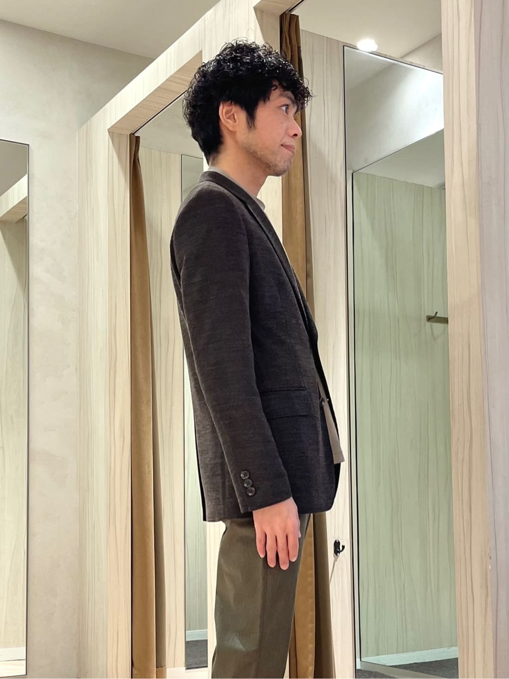 URAさんの「TAKEO KIKUCHI｜【Sサイズ～】ラッセルメッシュ ジャケット」を使ったコーディネート