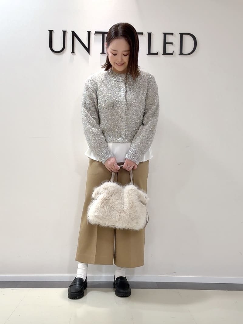 YUIさんの「UNTITLED｜【ロング丈/軽やか】テーラード　リバーコート」を使ったコーディネート