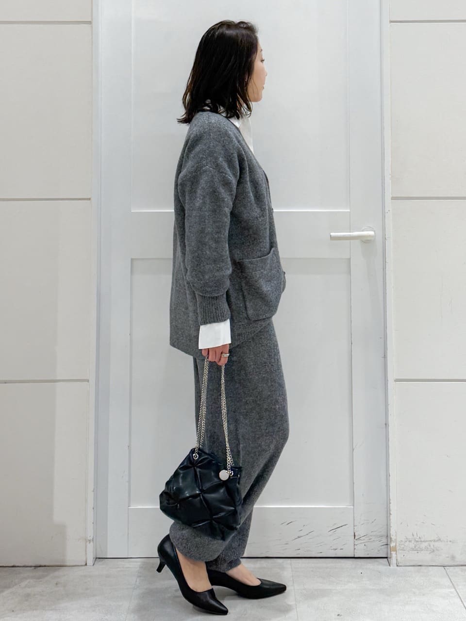 yuka.aさんの「OPAQUE.CLIP｜ポケット刺繍レギュラーカラーシャツ【洗濯機OK】」を使ったコーディネート