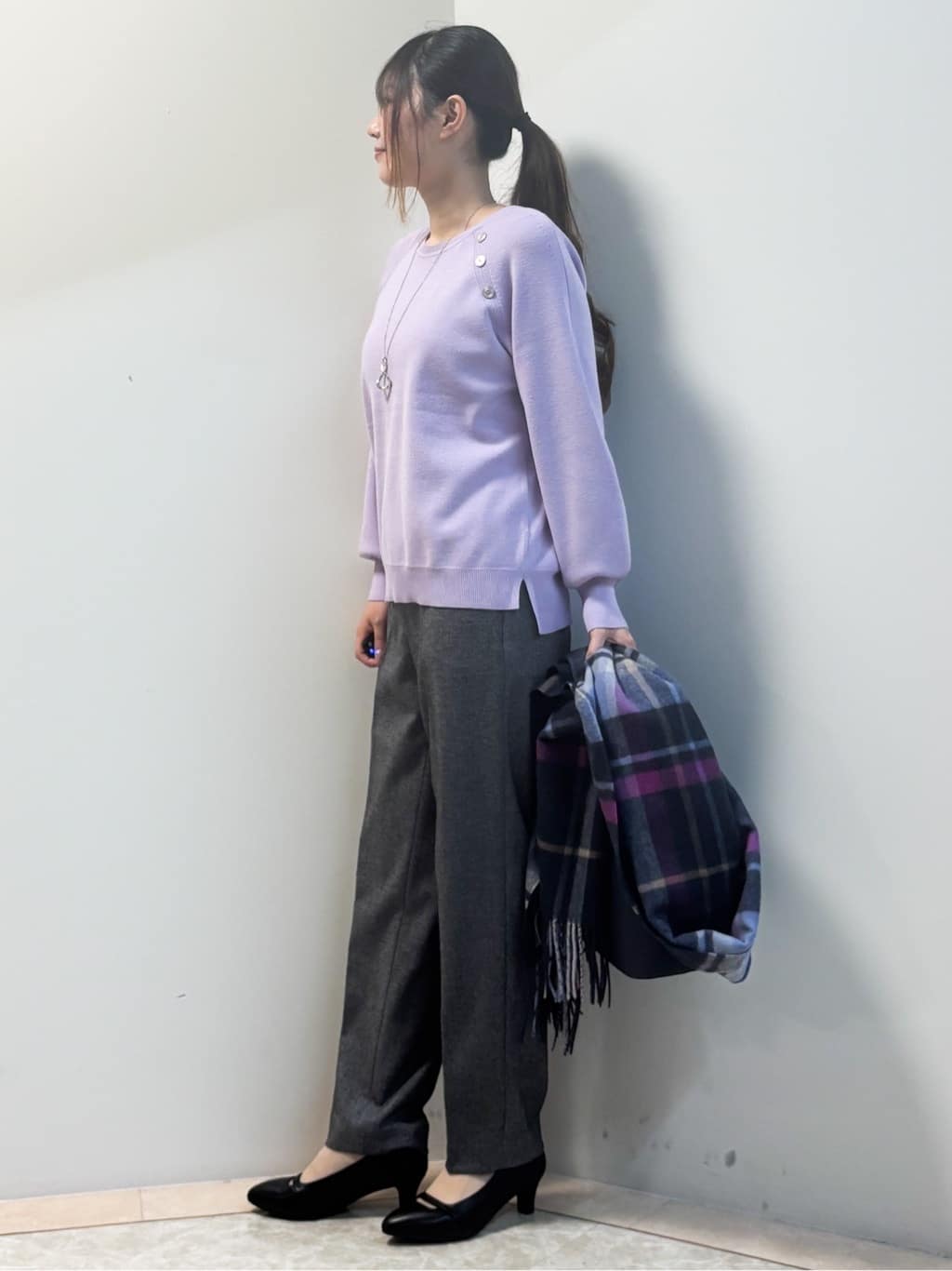 Sawaさんの「Reflect｜【SS-4Lサイズ】フーデッドミドルダウンコート」を使ったコーディネート