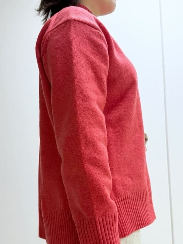 Rikoさんの「INDIVI｜【カシミヤ混】ミドルゲージ ハイネックニット」を使ったコーディネート