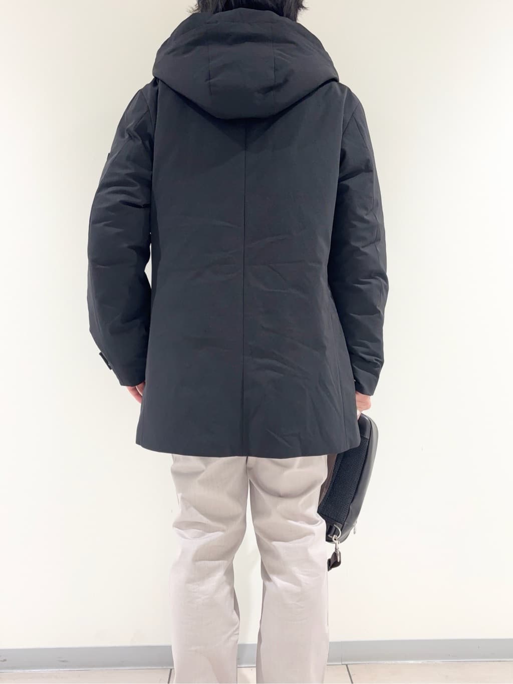 及川さんの「TAKEO KIKUCHI｜【None Of Stress】ストレッチ ダウンブルゾン」を使ったコーディネート