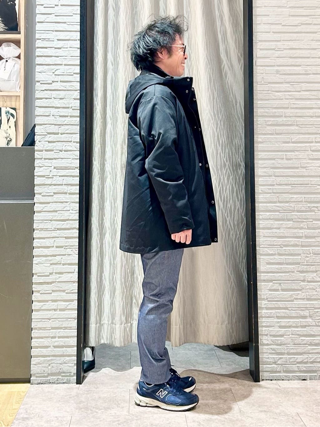 KENJI Iさんの「THE SHOP TK｜【3WAY】中綿ライナー付き カルゼコート　洗濯機OK/ON・OFF対応」を使ったコーディネート