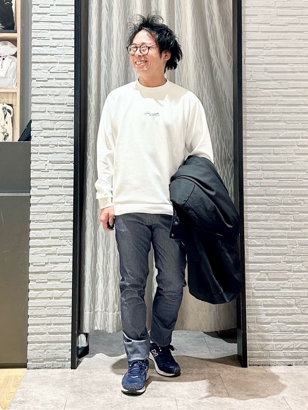 KENJI Iさんの「THE SHOP TK｜【3WAY】中綿ライナー付き カルゼコート　洗濯機OK/ON・OFF対応」を使ったコーディネート