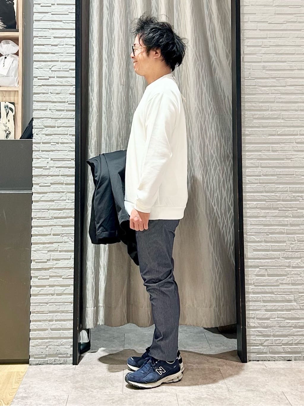 KENJI Iさんの「THE SHOP TK｜【3WAY】中綿ライナー付き カルゼコート　洗濯機OK/ON・OFF対応」を使ったコーディネート