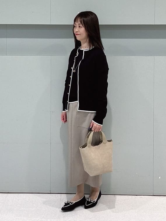 makiさんの「UNTITLED｜【アンサンブル可/洗える】ウォームスパンニット」を使ったコーディネート