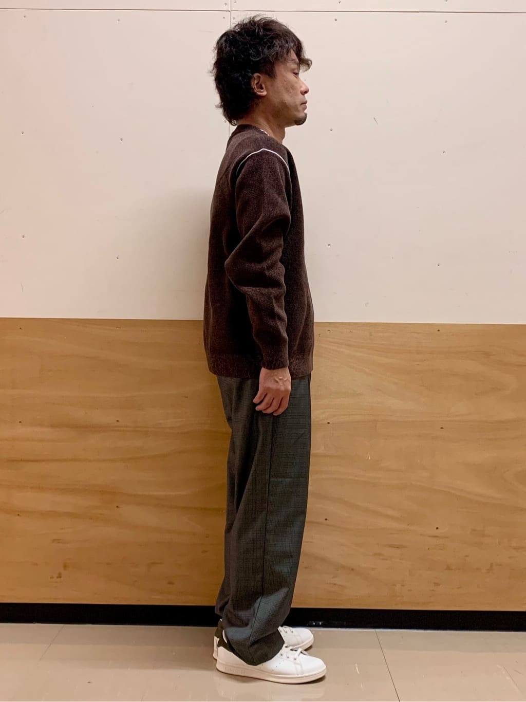 MATUさんの「THE SHOP TK｜【大人の上品カジュアルを叶える】ハグするニット 洗濯機OK／6色展開」を使ったコーディネート