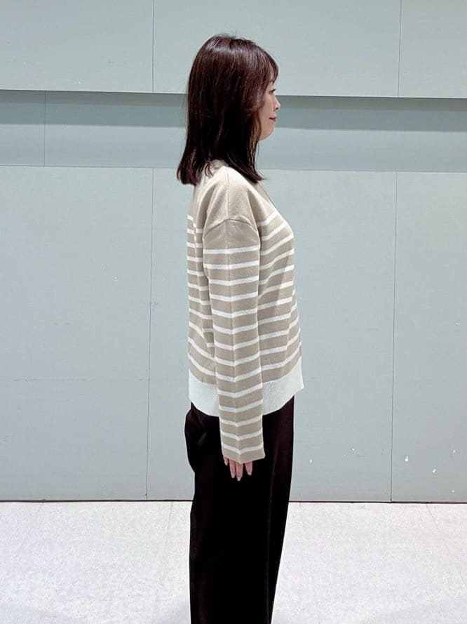 makiさんの「UNTITLED｜【洗える】モックネックミラノリブニット」を使ったコーディネート
