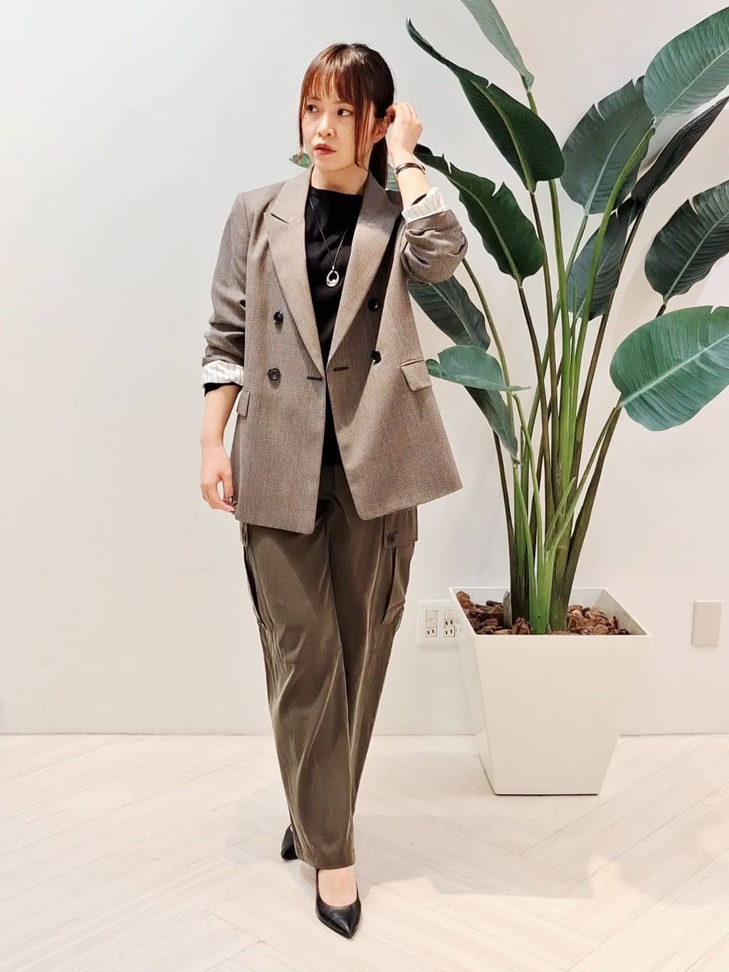 YuKaRiさんの「UNTITLED｜【8色展開/体型カバー】魅せるタイムレスニット」を使ったコーディネート