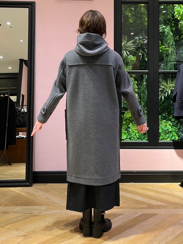 ogataさんの「DRESSTERIOR｜◆Superfineリサイクルメルトンダッフルコート」を使ったコーディネート