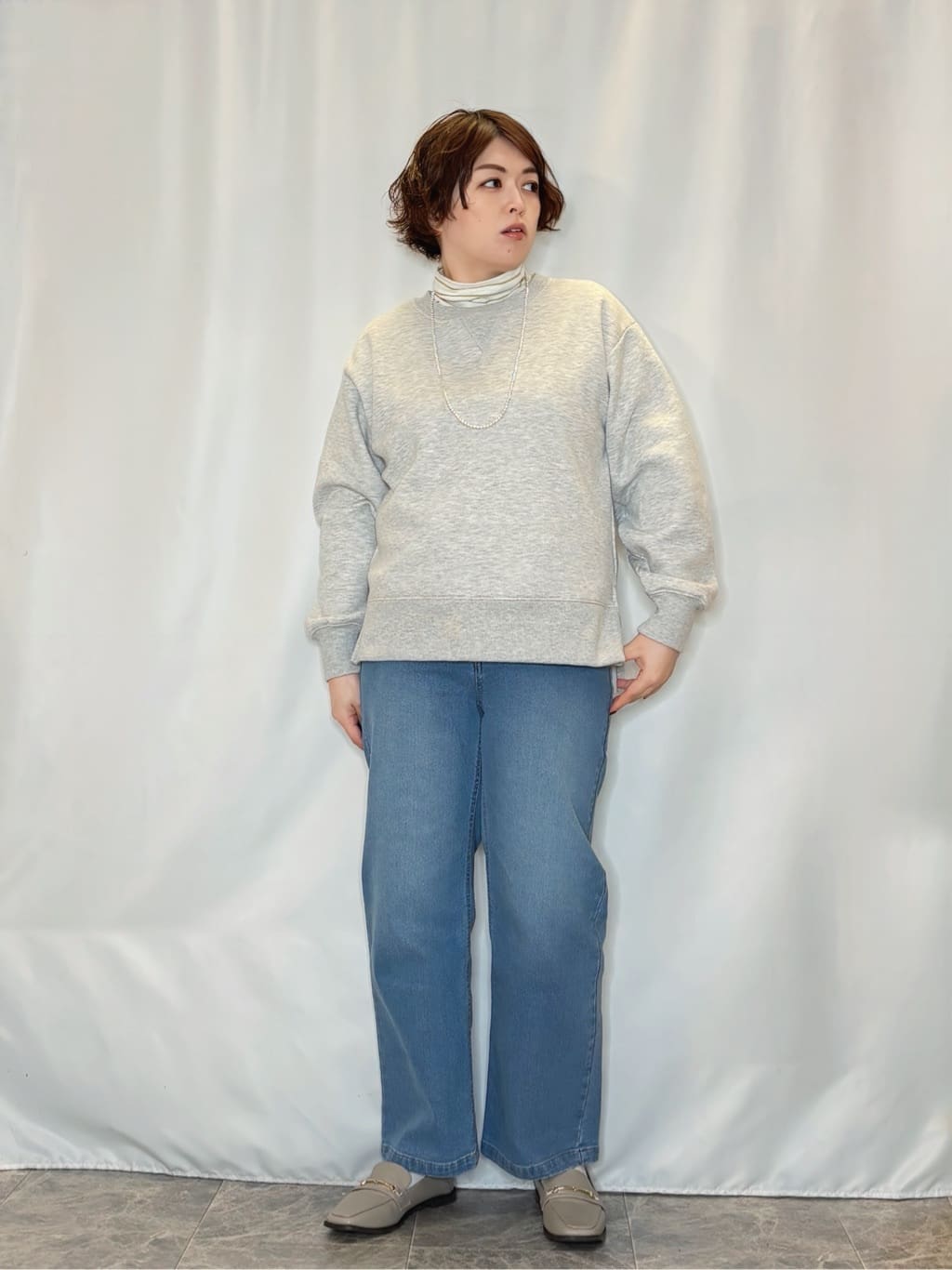 たみさんの「SHOO･LA･RUE｜【洗濯機可/撥水】フェイクファーフード ロングダウン」を使ったコーディネート