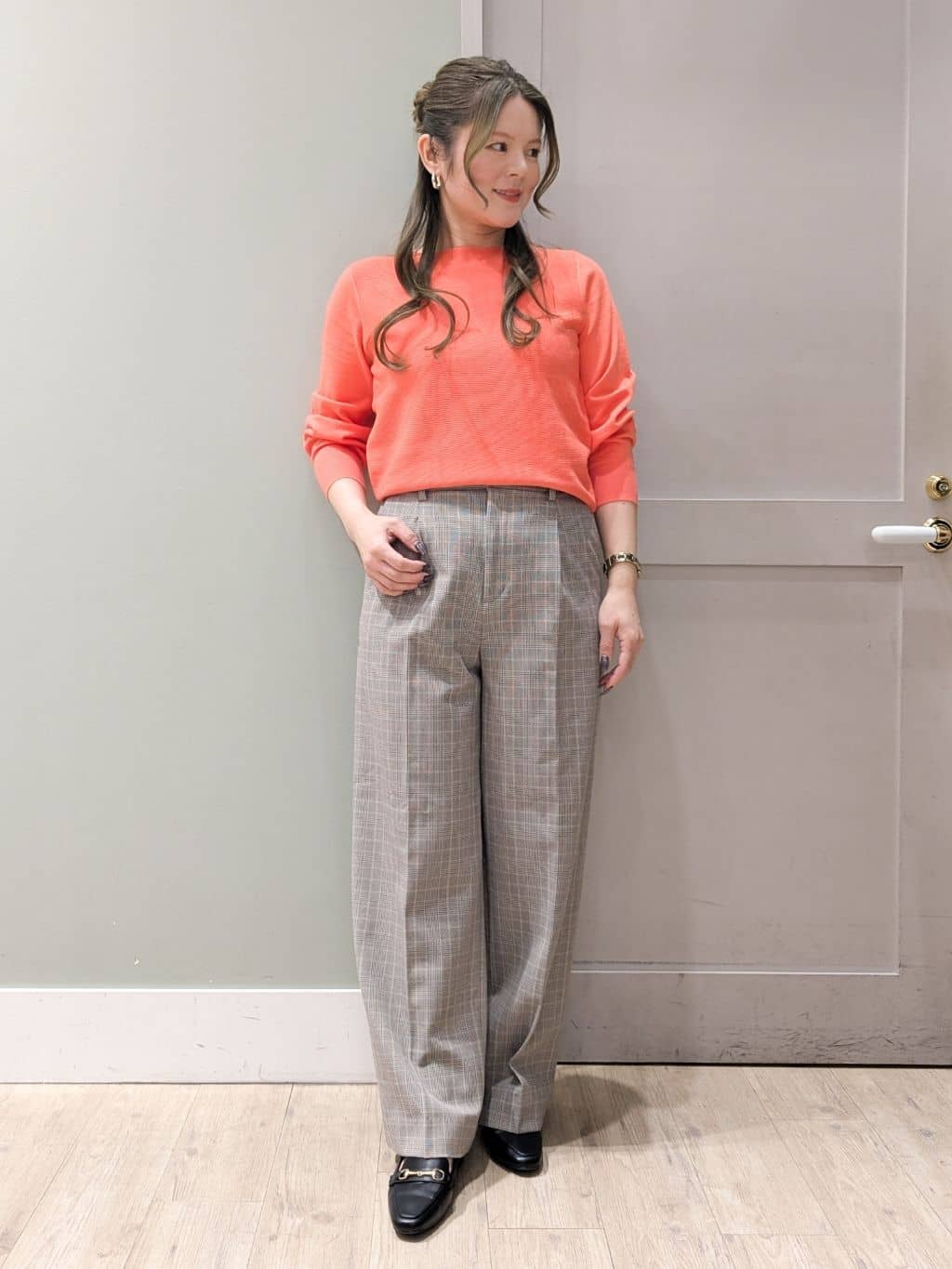 kuwawaさんの「grove｜【名品アウター/800FP・多機能】つつまれダウンロング」を使ったコーディネート