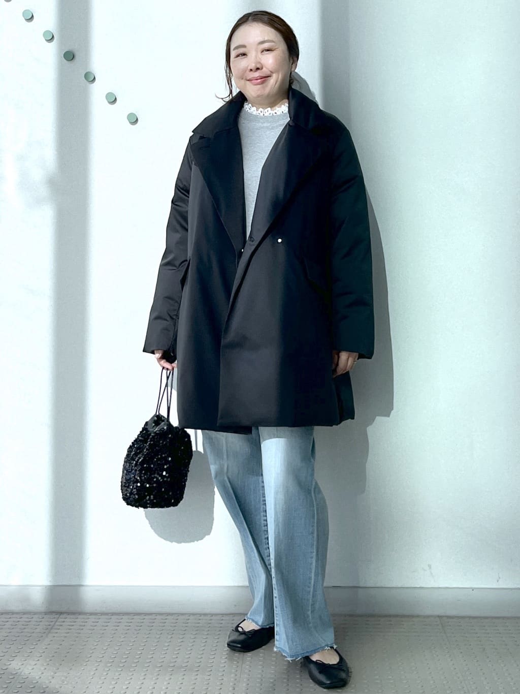 Soeさんの「DRESSTERIOR｜◆取り外しフリル付き裏毛プルオーバー」を使ったコーディネート