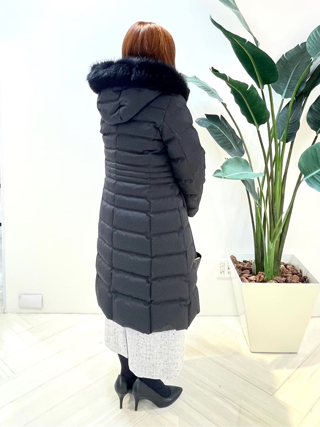 Tomoさんの「UNTITLED｜【はっ水機能/フード取り外し可/防寒】ロングダウンコート」を使ったコーディネート