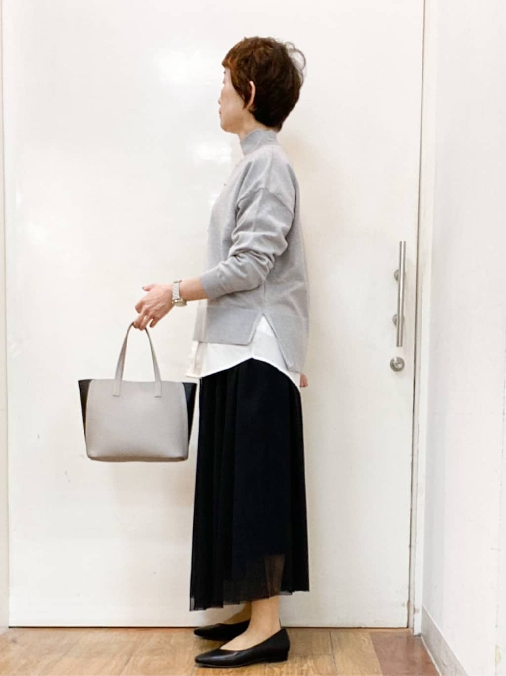 みぃさんの「SHOO･LA･RUE｜【セレモニー】とばしパヴェネックレス」を使ったコーディネート