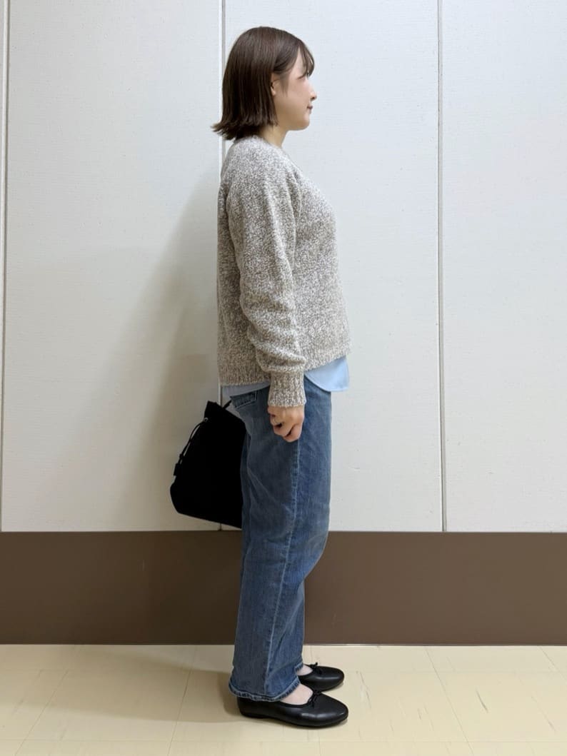 Rikoさんの「INDIVI｜【コットン】シャツ切り替えカットソー」を使ったコーディネート