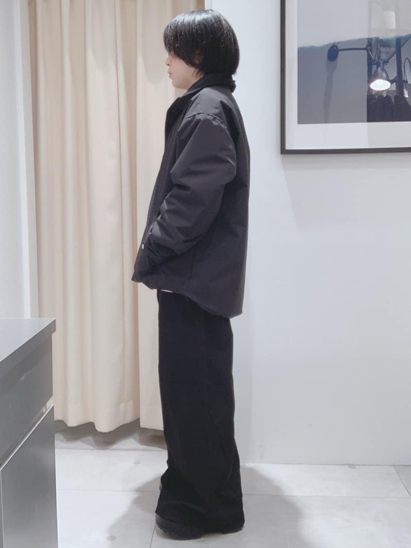 坂。さんの「THE SHOP TK｜【心地良い、滑らかさ】レイヤード風ケーブル ニットソー 【洗濯機OK】」を使ったコーディネート