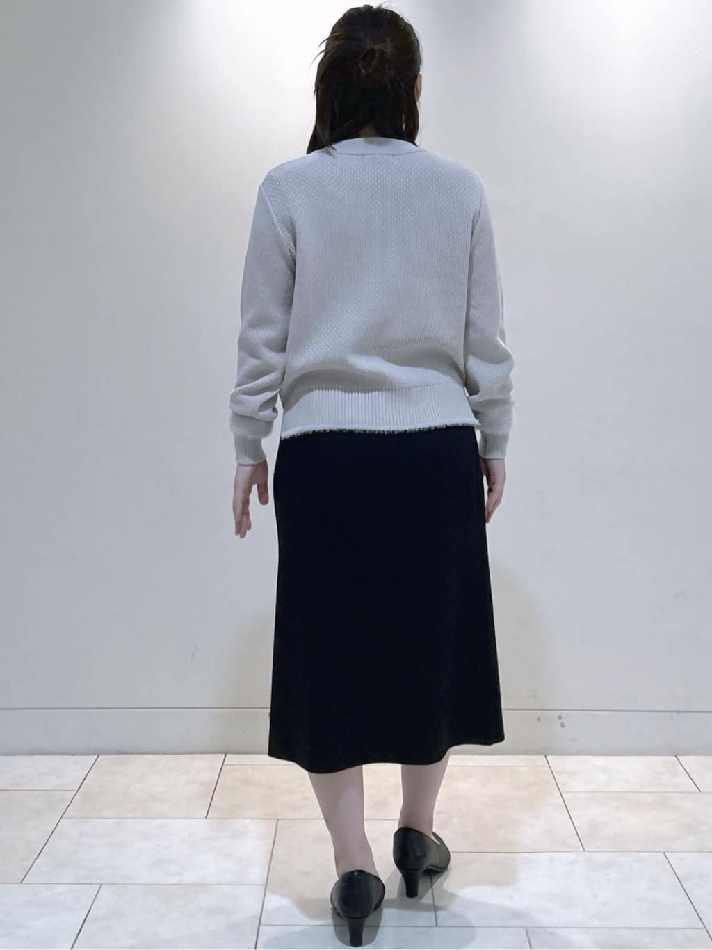 S&auml;K&iuml;さんの「Reflect｜【ほんのりラメ感◎】ケーブル柄ニット」を使ったコーディネート