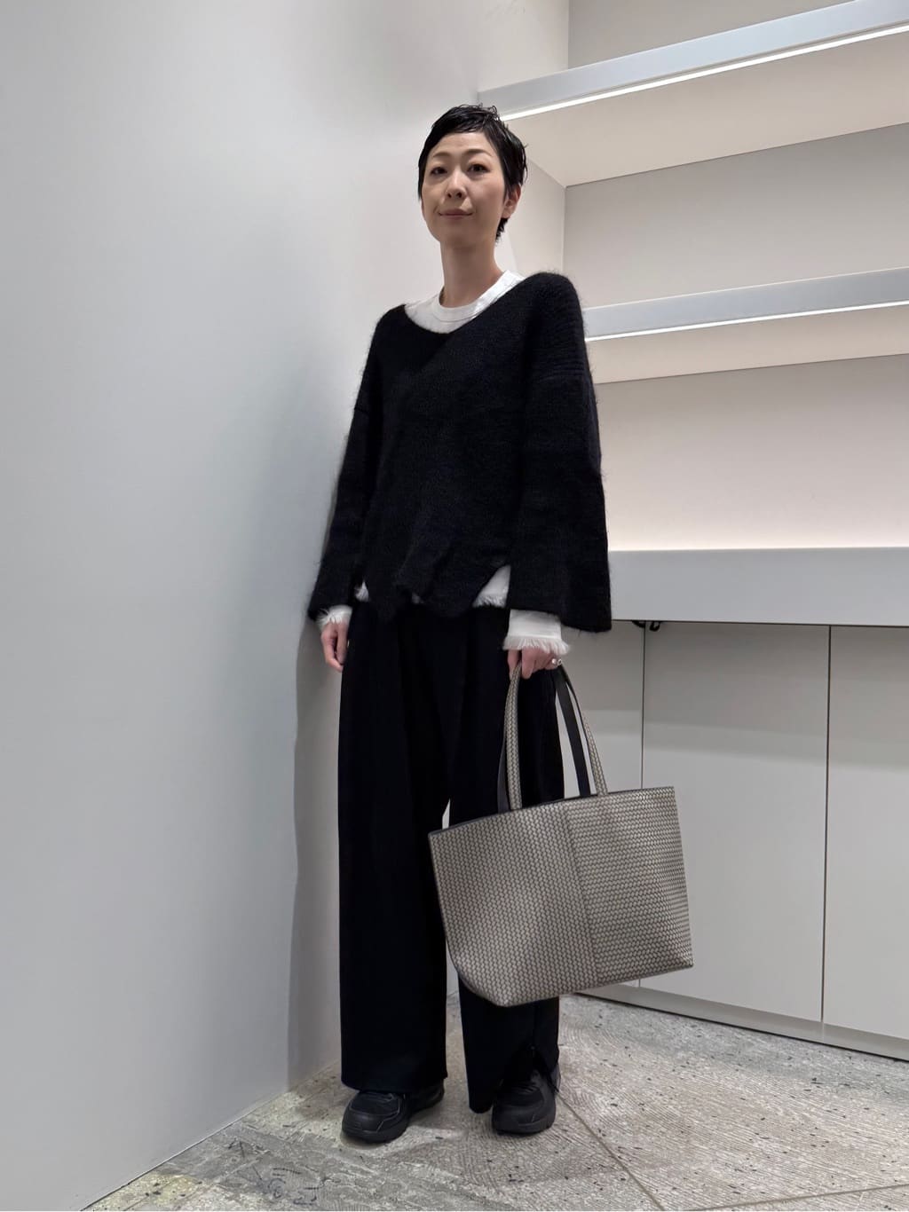 Kさんの「HIROKO HAYASHI｜OTTICA（オッティカ）トートバッグ」を使ったコーディネート