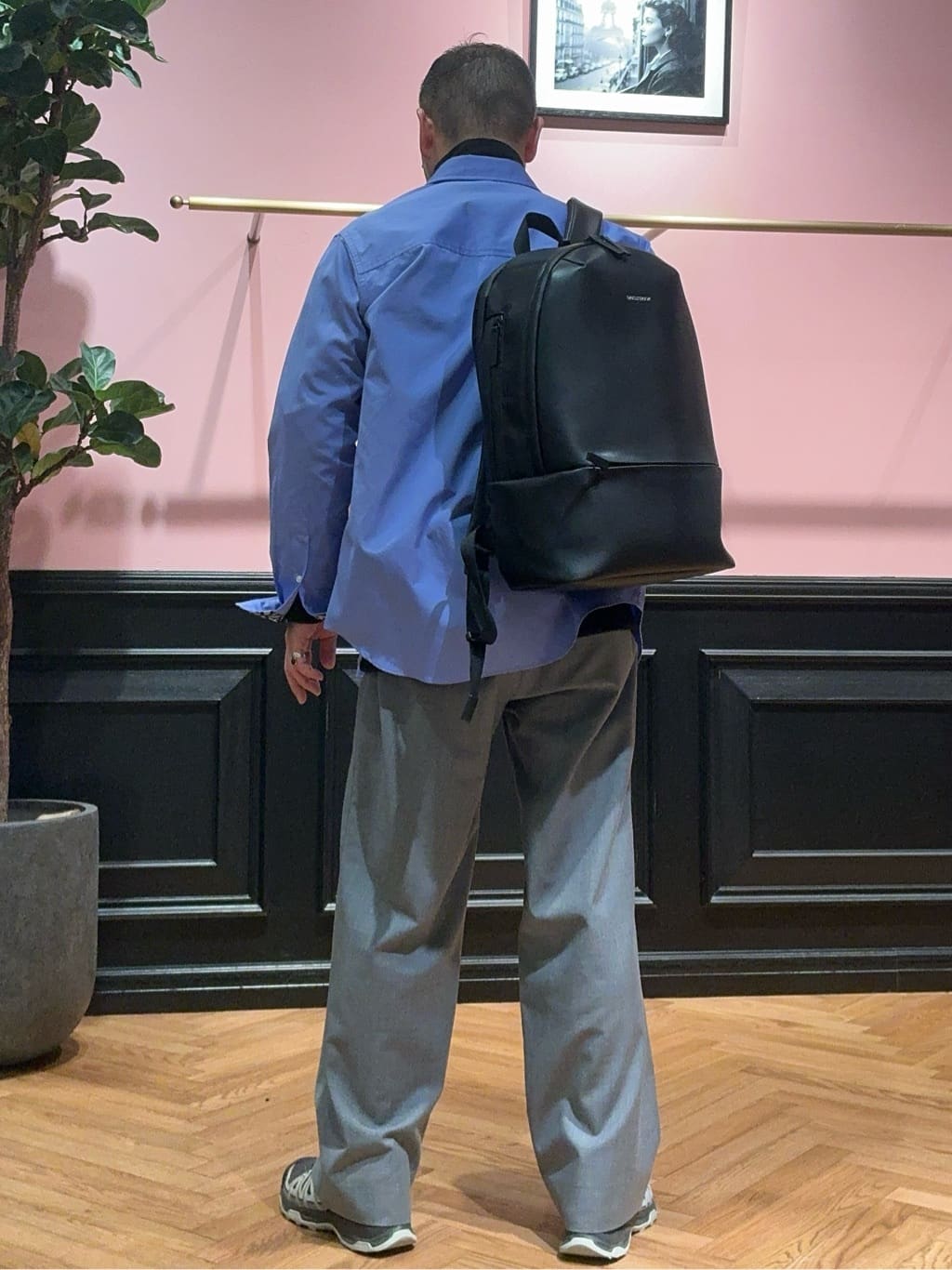 torigoeさんの「DRESSTERIOR｜リサイクルレザーバックパック」を使ったコーディネート