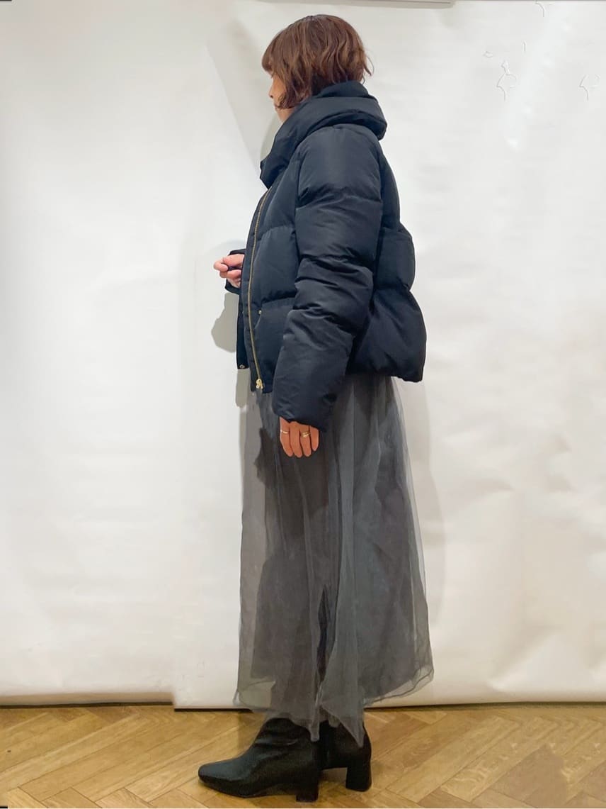 なかさんの「index｜KAWADAダウンショートコート【撥水／洗濯機OK／静電気防止裏地】《XS～LL》」を使ったコーディネート
