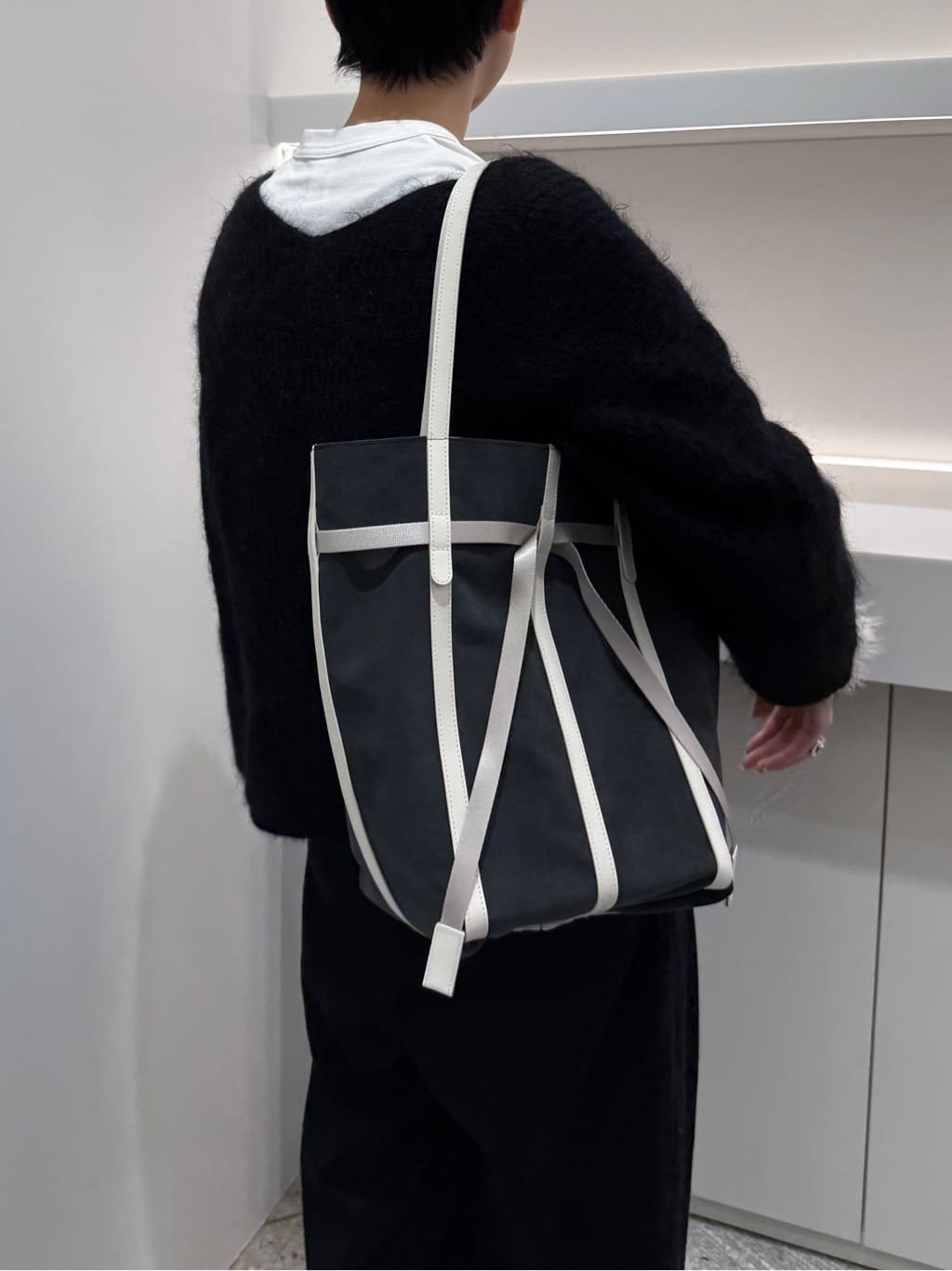 Kさんの「HIROKO HAYASHI｜PANIER CAMOSCIO（パニエ カモッショ）トートバッグ」を使ったコーディネート