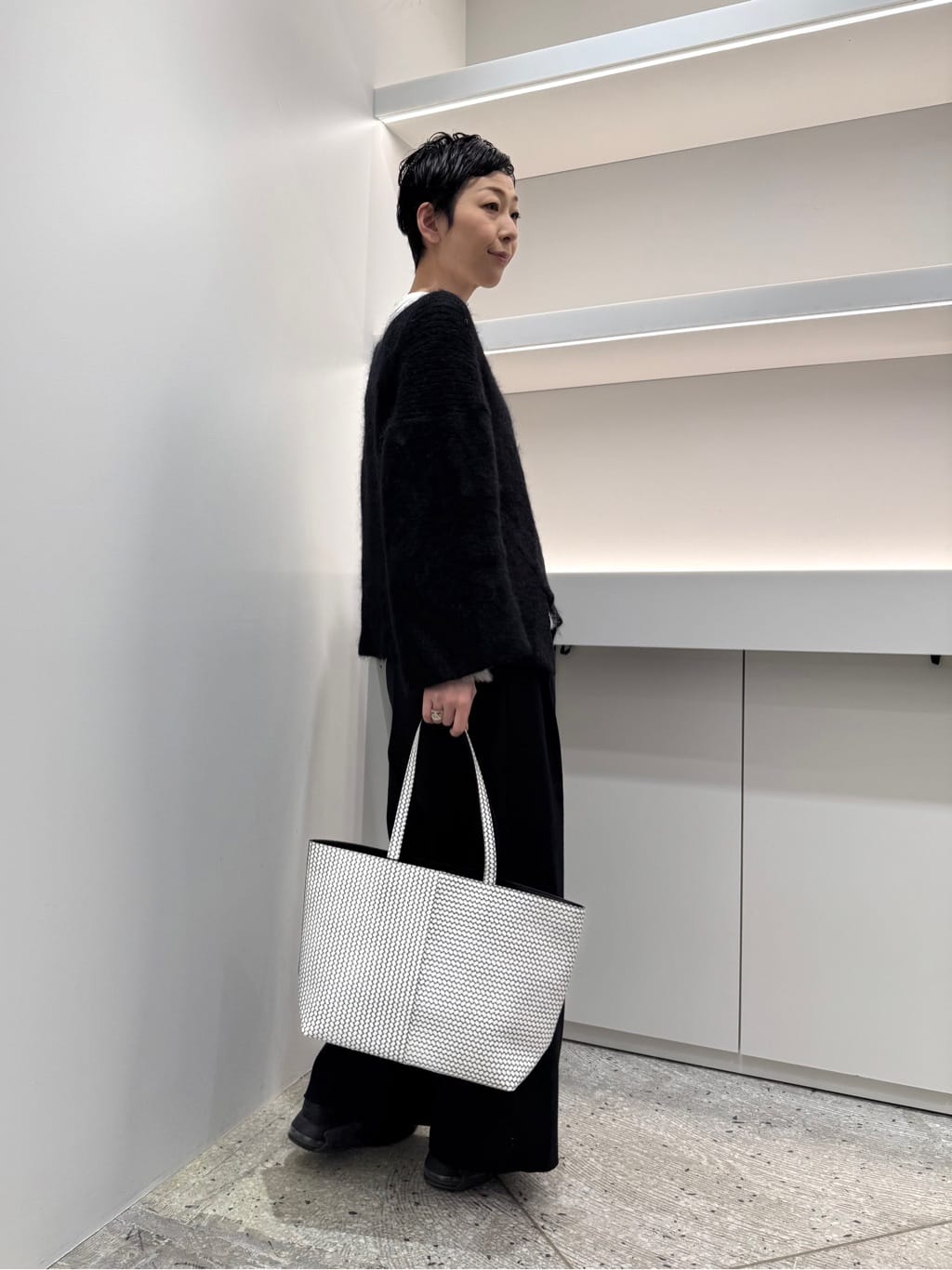 Kさんの「HIROKO HAYASHI｜OTTICA（オッティカ）トートバッグ」を使ったコーディネート